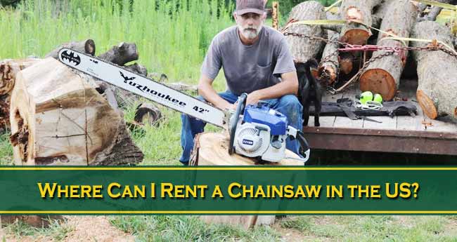 Where Can I Rent a Chainsaw in the US?