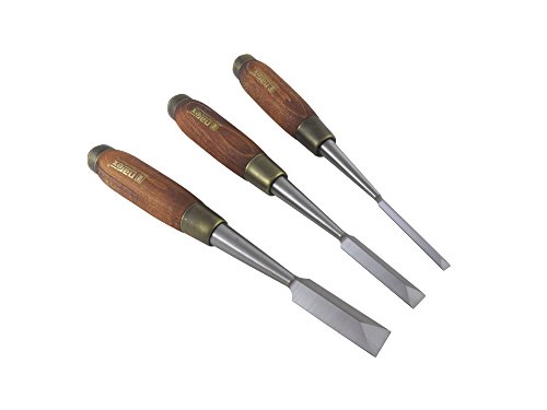 Narex 852100 3 Piece Set Japanese Style Dovetail Chisels 1/4, 1/2, 3/4 Inch