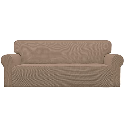 Easy-Going Stretch Sofa Slipcover 1-Piece Sofa Cover Furniture Protector Couch Soft with Elastic...