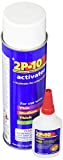 FastCap 2P-10 Super Glue Adhesive 2.25 Ounce Thick and 12 Ounce Activator Combo Pack, 1 Pack (Combo)