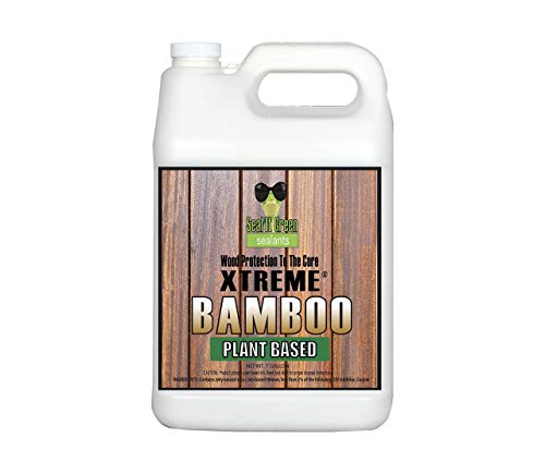 Seal It Green Xtreme BAMBOO – Plant Based, Non-Toxic Wood Sealer. Helps Protect All Wood Types...