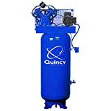Quincy QT-54 Splash Lubricated Reciprocating Air Compressor - 5 HP, 230 Volt, 1 Phase, 60-Gallon...