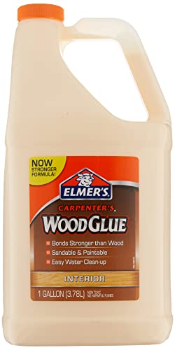 Elmer's Products E7050LMR Carpenters Wood Glue Elmer's, 1 Gallon, Tan, 160 Fl Oz