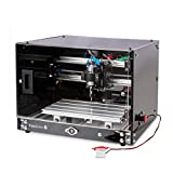 Desktop CNC Router Machine 3018-SE V2 with Enclosure, 3-Axis Engraving Milling Machine for Wood...