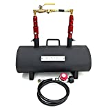 Hell's Forge Portable Propane Forge Double Burner Large Capacity Knife and Tool Making Farrier Forge...