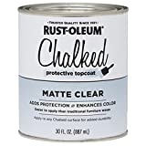 1 qt Rust-Oleum Brands 287722 Clear Chalked Ultra Matte Paint