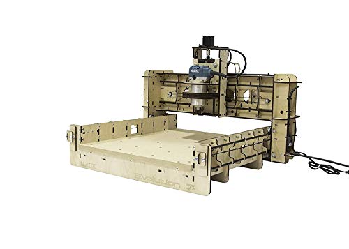 BobsCNC Evolution 3 CNC Router Kit with the Router Included (16' x 18' cutting area and 3.3' Z...