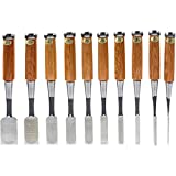 Grizzly Industrial G7102 - Japanese Chisels - 10 pc. Set
