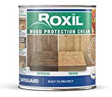 Roxil Wood Protection Cream Instant Waterproofing Clear Treatment, Weatherproofs: Fences, Decking,...