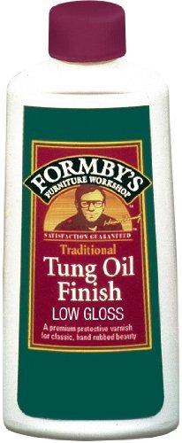 Formbys 30069 Low Gloss Tung Oil Finish, 8-Ounce by Formby'S