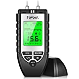 Wood Moisture Meter - Digital Moisture Detector Moisture Tester, Pin-Type Water Leak Detector Damp...