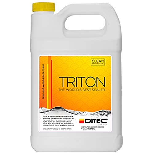 DITEC Marine Triton - Teak Protector, 1 Gallon | Teak Protector | Marine Cleaning Products | Teak...