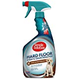 Simple Solution Hard Floor Pet Stain and Odor Remover | Dual Action Cleaner for Sealed Hardwood...
