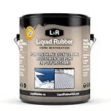 Liquid Rubber Textured Polyurethane Deck Coating - Solar Protection Deck Sealant, Non-Toxic...