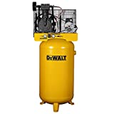 DEWALT DXCMV5048055 Two-Stage Cast Iron Industrial Air Compressor, 80-Gallon