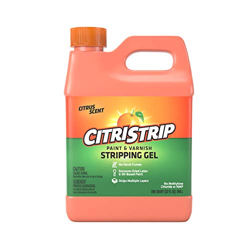Citristrip QCSG801 Paint & Varnish Stripping Gel, 1 Quarts (Pack of 1), Red
