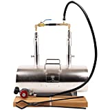 USA Cast Master Elite Portable Double Burner Propane Forge Blacksmith Farrier Caster Deluxe KIT...