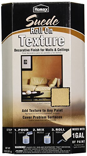 Homax Group 8424 Roll On Paint Texture Additive Suede Mix with One Gallon Paint