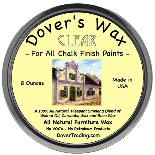Dover's Wax for Chalk Finish Furniture Paint Clear