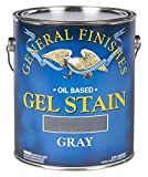 General Finishes Oil Base Gel Stain, 1 Gallon, Gray