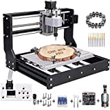 MYSWEETY Upgrade Version CNC 3018 Pro Engraver Machine, GRBL Control DIY Mini 3 Axis CNC Router Kit,...