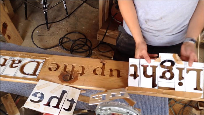 How to Make Wood Signs with Router