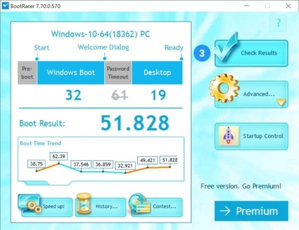 Average Boot Time Using Ssd Windows 10 1903