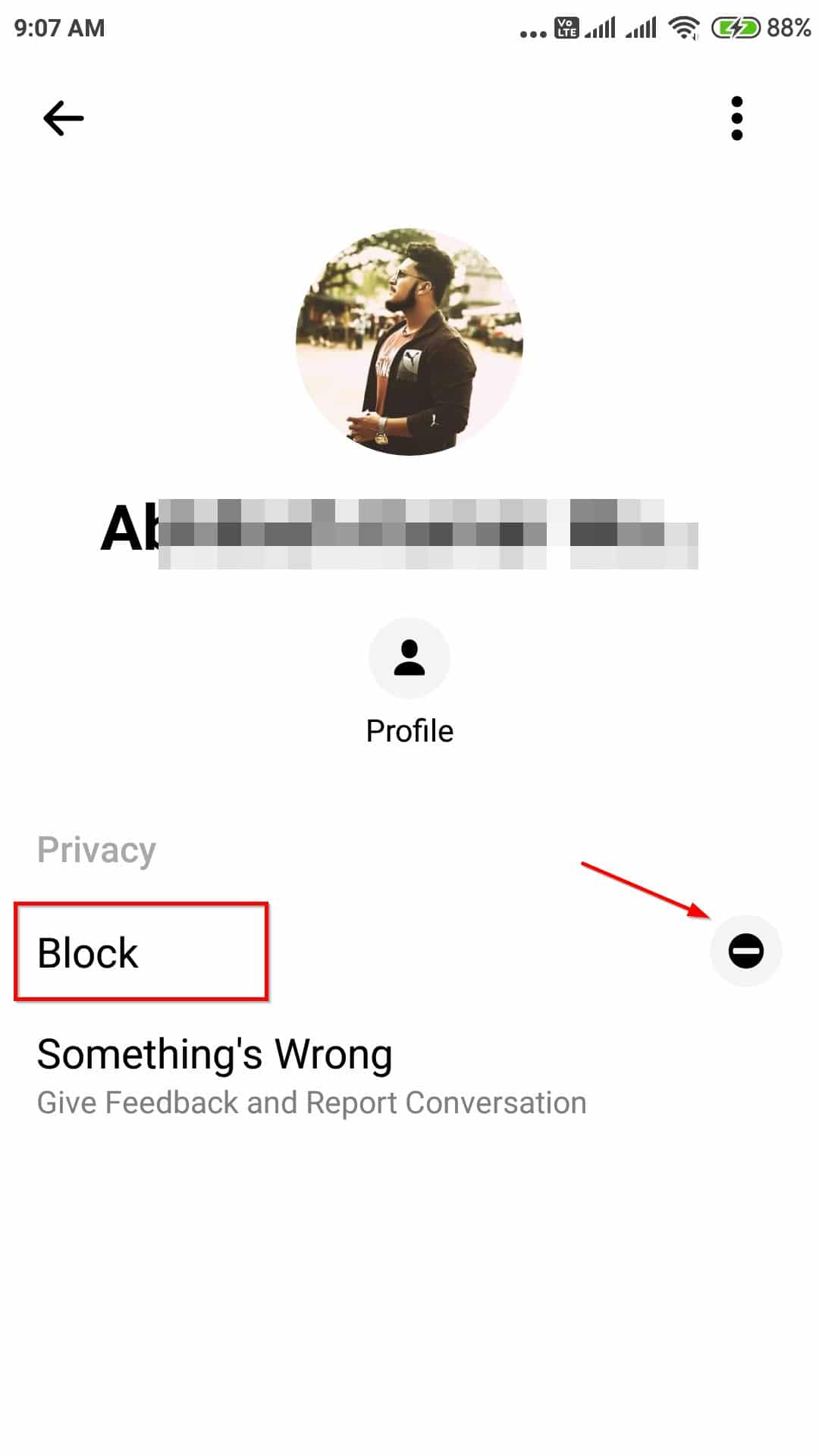 Block Contact Facebook Friend On Messenger 2023