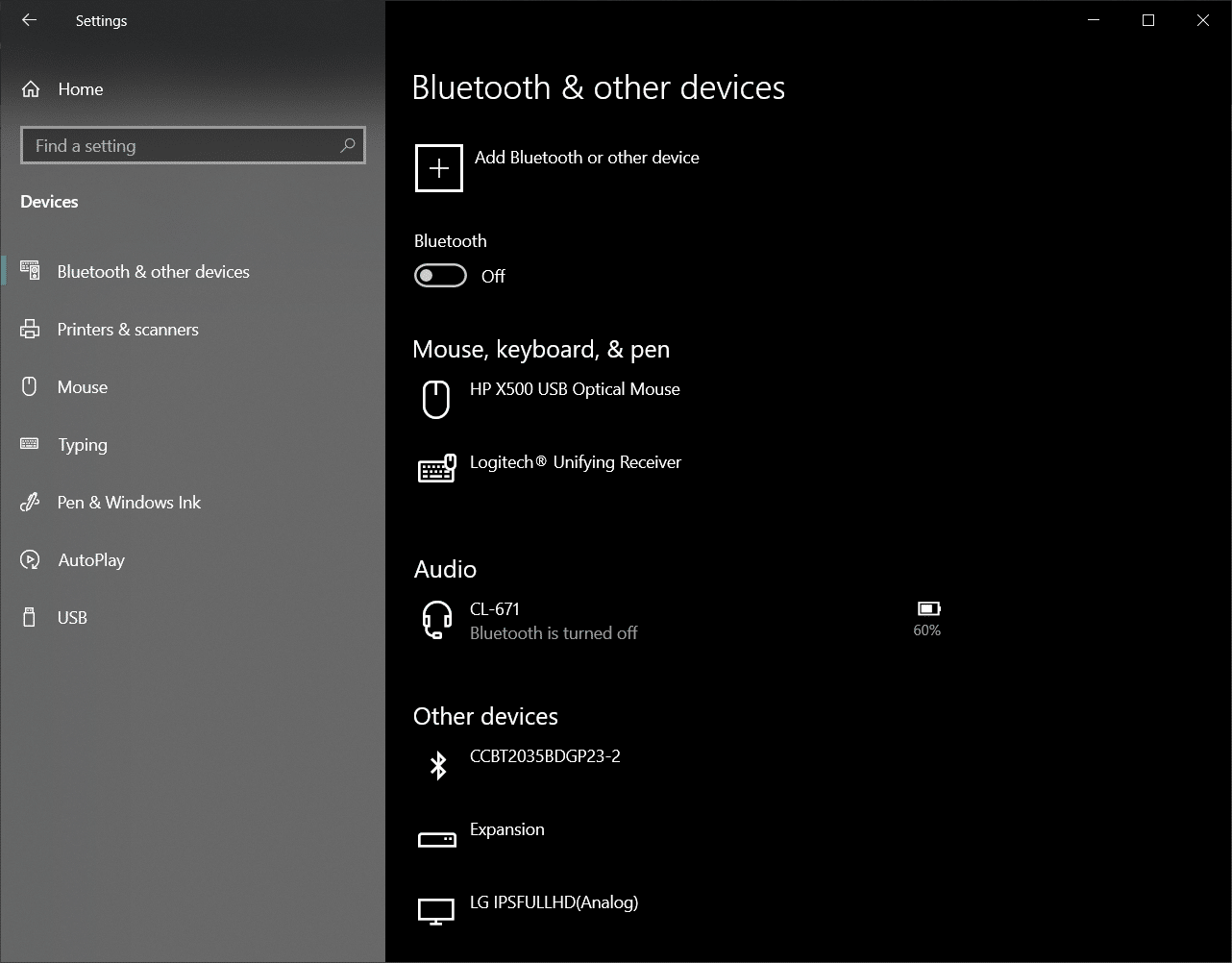 Bluetooth Device Recognized Windows 10