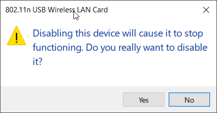 Disable The Usb Device Warning
