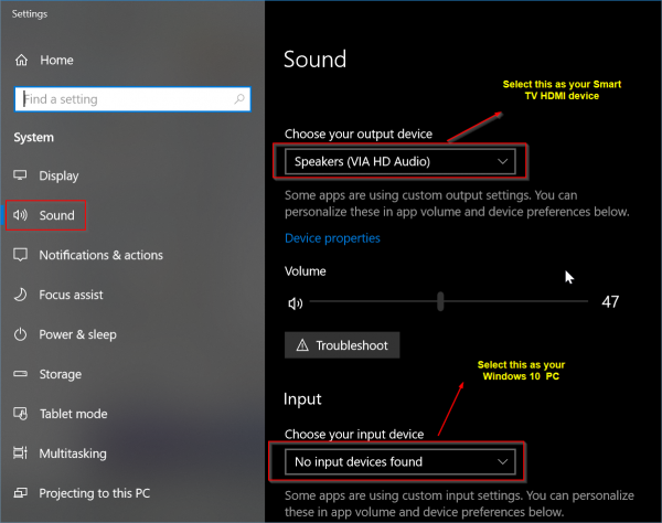 Fix Hdmi Sound Not Working Windows 10 1803
