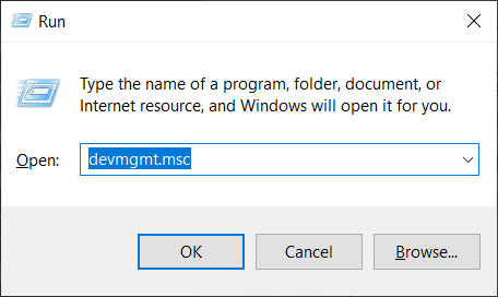 Open Device Manager Windows 10 With Command