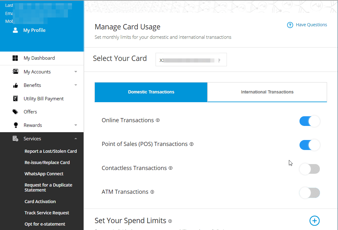 Opt In Out Transaction Category Sbi Credit Card Oct 2020