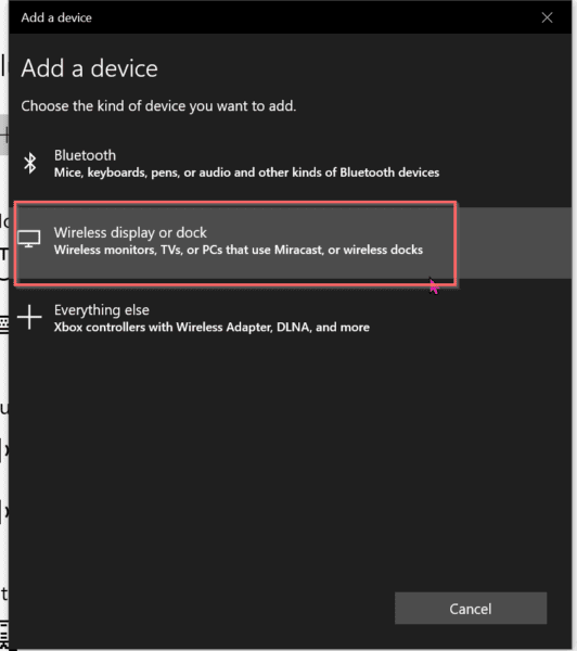 Pc To Tv Windows 10 Wireless Connection