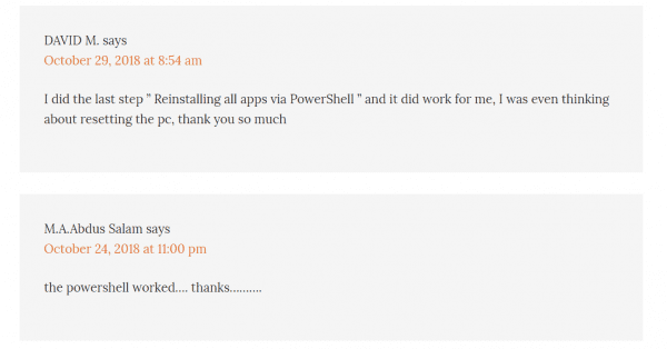 Reinstall All Apps Windows 10 User Testimonials