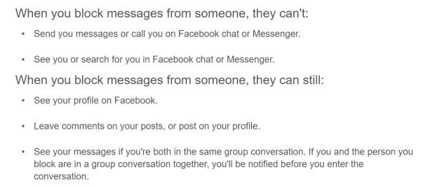What Happens When You Block Someone Messenger