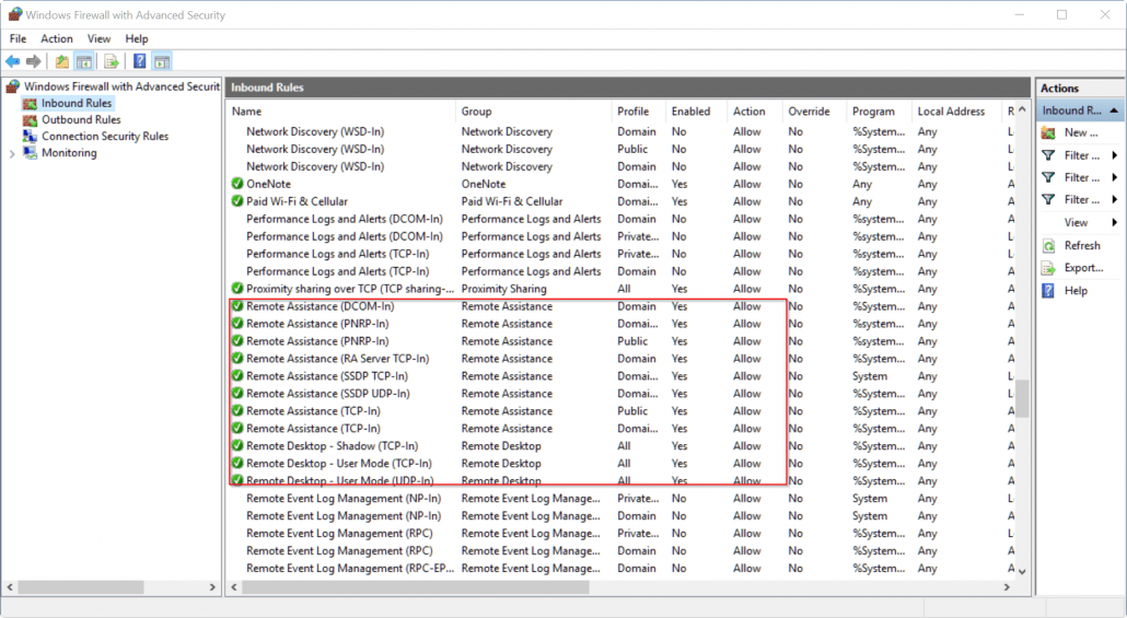 Windows-Firewall-Advanced-Settings-For-Remote-Desktop-Connection